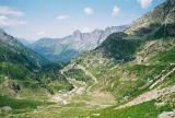Road in the Alps, Switzerland