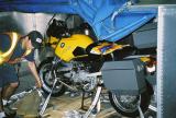 Shipping the bike home from Frankfurt, Germany