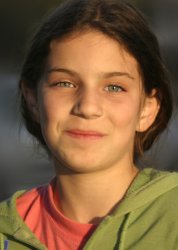 Young Chilean girl in Pucon