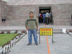 My friend and fellow motorcycle rider, Ivan Guerrero, from Lima