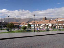 The Plaza De Armas in Cusco