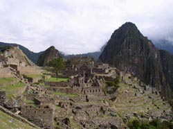 Ruins at Machu Picchu