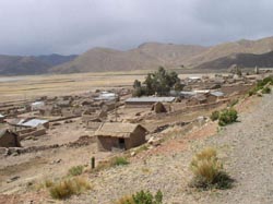 A village on the road between Oruro and Potosi